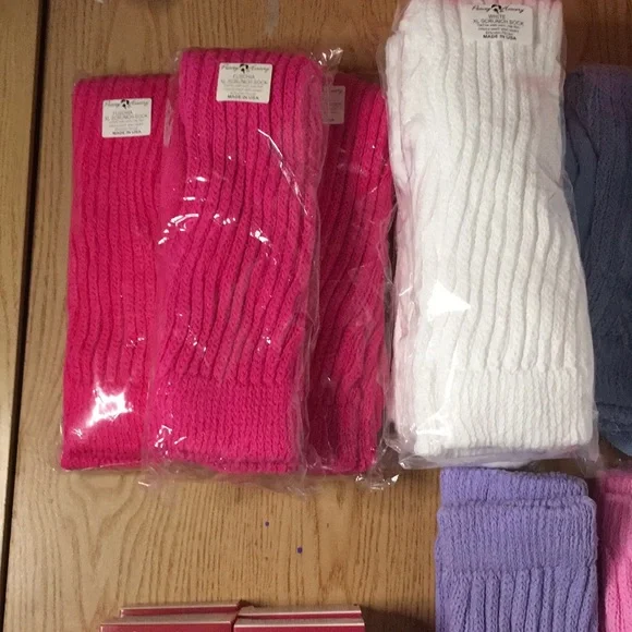 New Bundle Of 15 XL Length Scrunchie Socks & 6 Peavey Brand Pantyhose - Picture 4 of 7